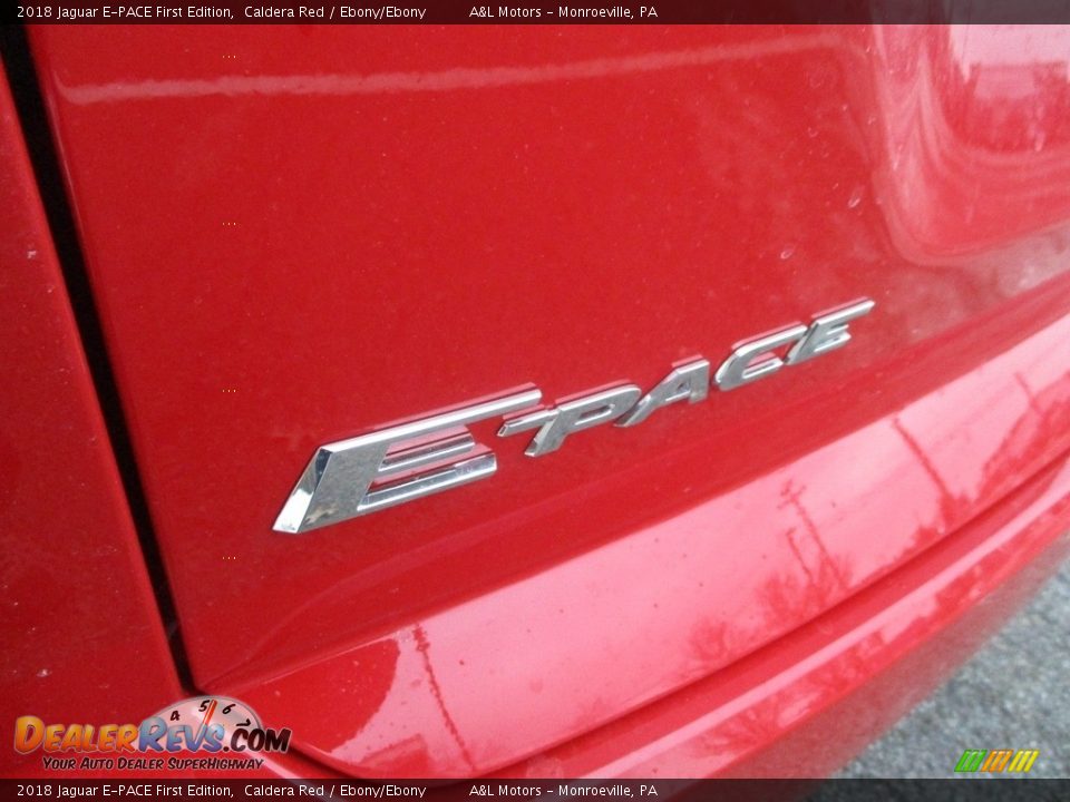 2018 Jaguar E-PACE First Edition Caldera Red / Ebony/Ebony Photo #6