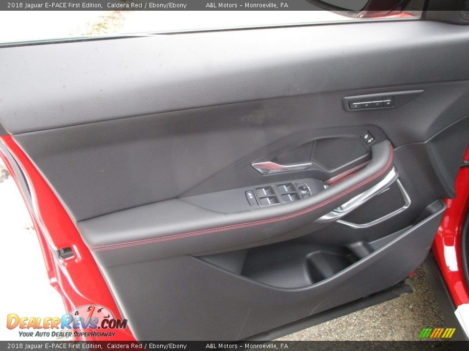 Door Panel of 2018 Jaguar E-PACE First Edition Photo #10