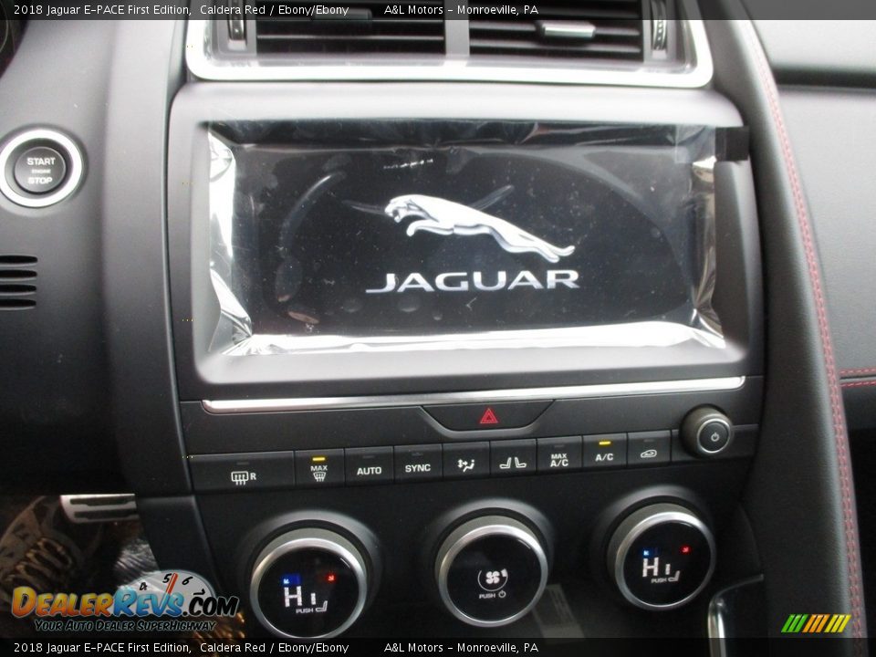 2018 Jaguar E-PACE First Edition Caldera Red / Ebony/Ebony Photo #14