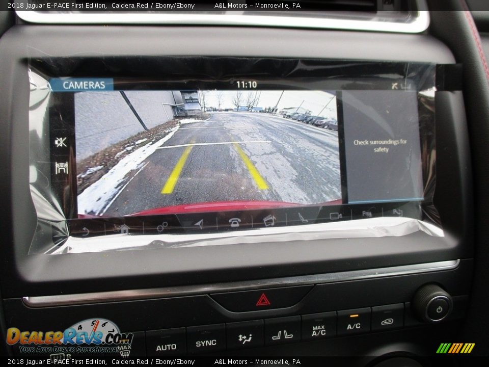 2018 Jaguar E-PACE First Edition Caldera Red / Ebony/Ebony Photo #16