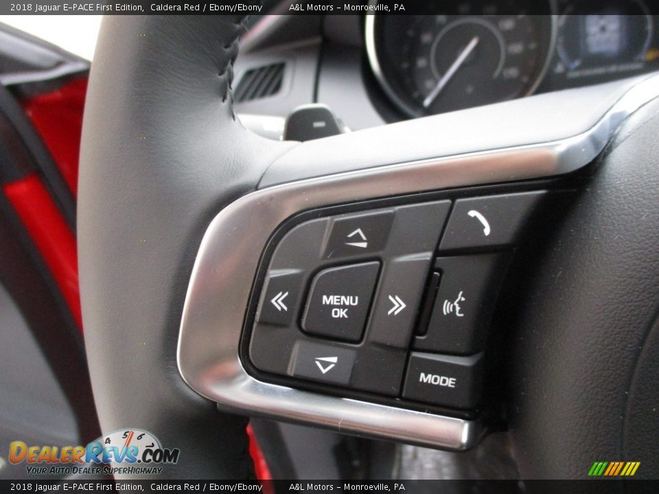 Controls of 2018 Jaguar E-PACE First Edition Photo #18