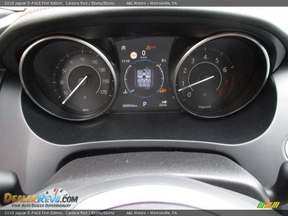 2018 Jaguar E-PACE First Edition Gauges Photo #20