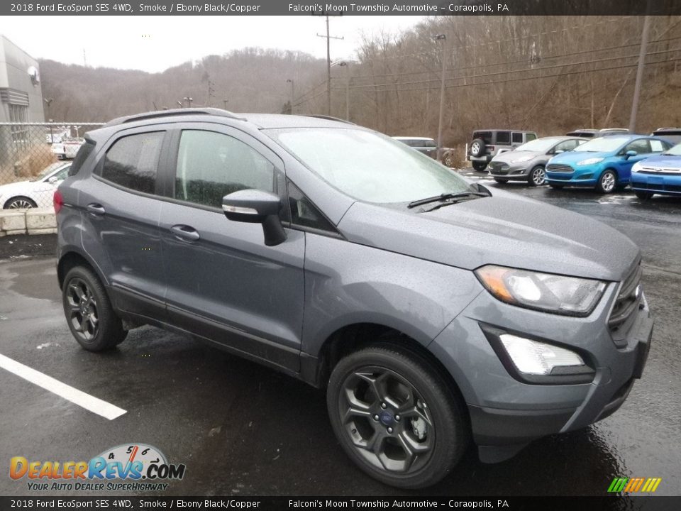 Front 3/4 View of 2018 Ford EcoSport SES 4WD Photo #3