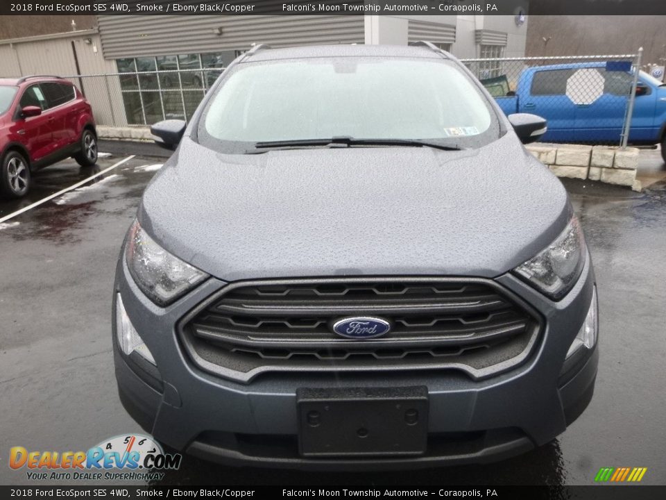 2018 Ford EcoSport SES 4WD Smoke / Ebony Black/Copper Photo #4