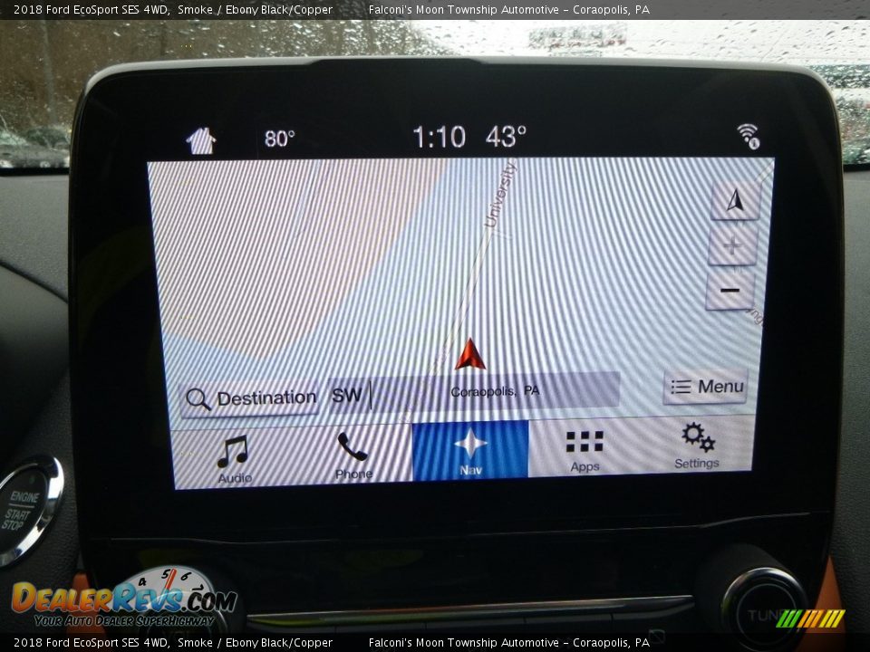 Navigation of 2018 Ford EcoSport SES 4WD Photo #15