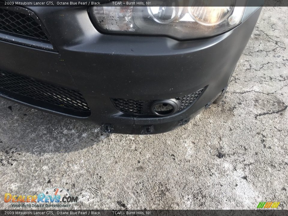 2009 Mitsubishi Lancer GTS Octane Blue Pearl / Black Photo #19