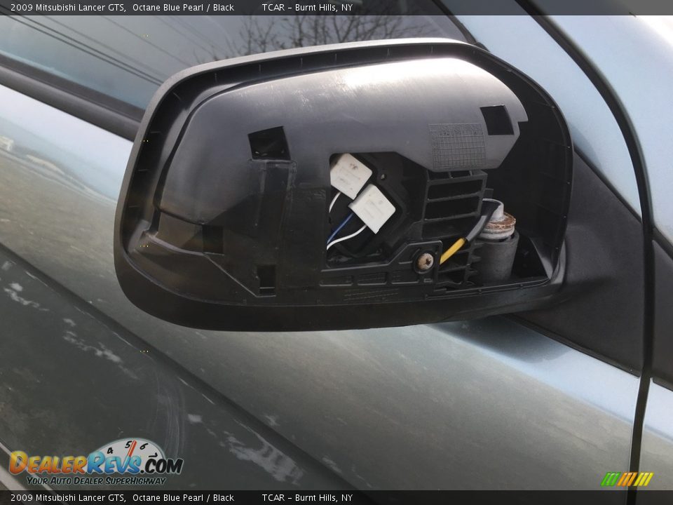 2009 Mitsubishi Lancer GTS Octane Blue Pearl / Black Photo #23