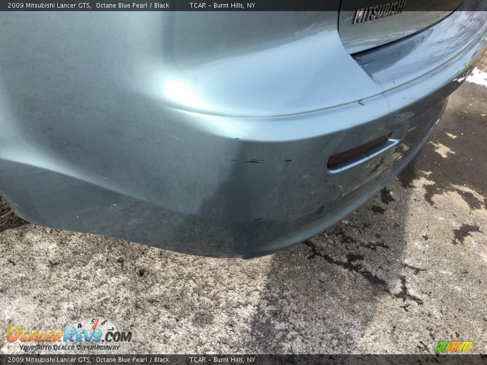 2009 Mitsubishi Lancer GTS Octane Blue Pearl / Black Photo #27