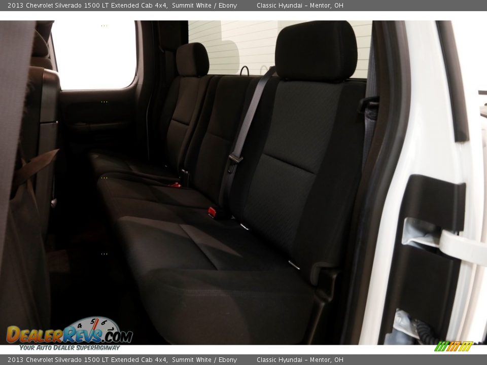 2013 Chevrolet Silverado 1500 LT Extended Cab 4x4 Summit White / Ebony Photo #12