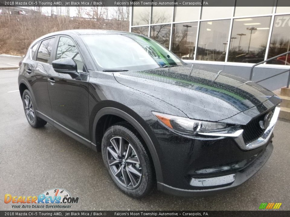 2018 Mazda CX-5 Touring AWD Jet Black Mica / Black Photo #3