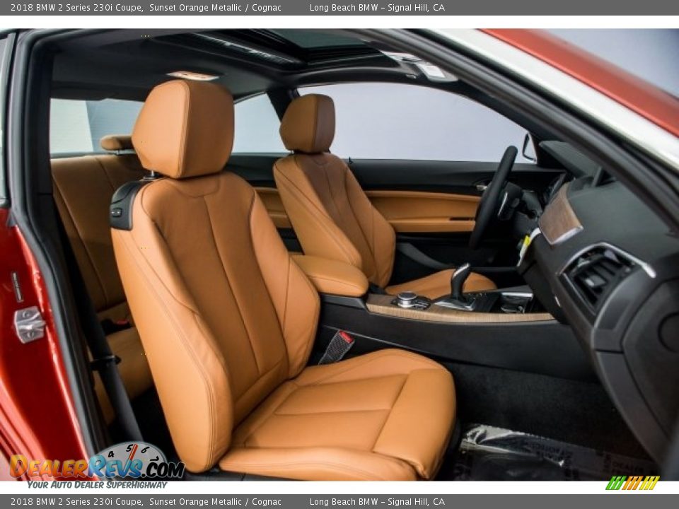 Cognac Interior - 2018 BMW 2 Series 230i Coupe Photo #2