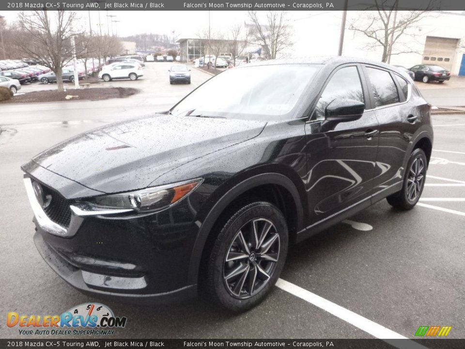 2018 Mazda CX-5 Touring AWD Jet Black Mica / Black Photo #5