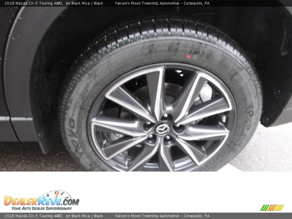 2018 Mazda CX-5 Touring AWD Jet Black Mica / Black Photo #7