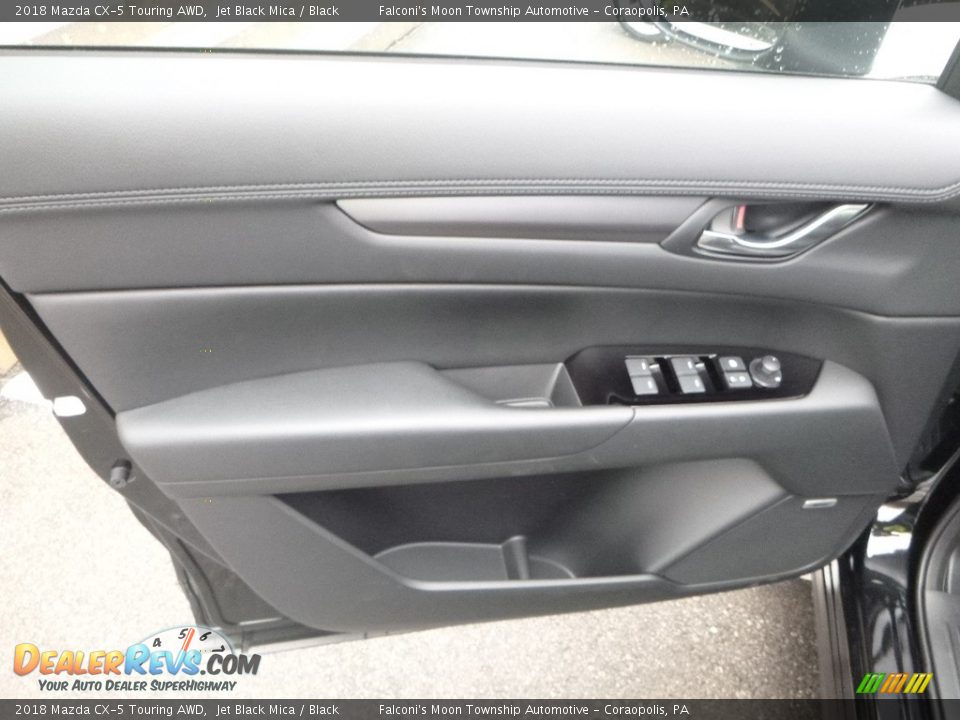 2018 Mazda CX-5 Touring AWD Jet Black Mica / Black Photo #10