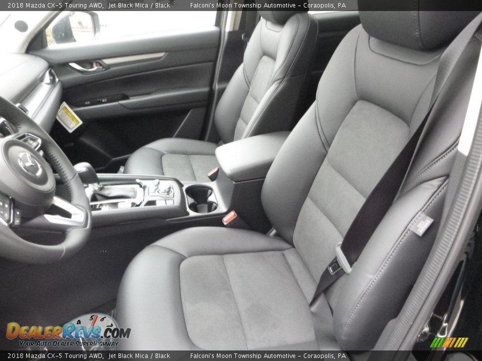 2018 Mazda CX-5 Touring AWD Jet Black Mica / Black Photo #11