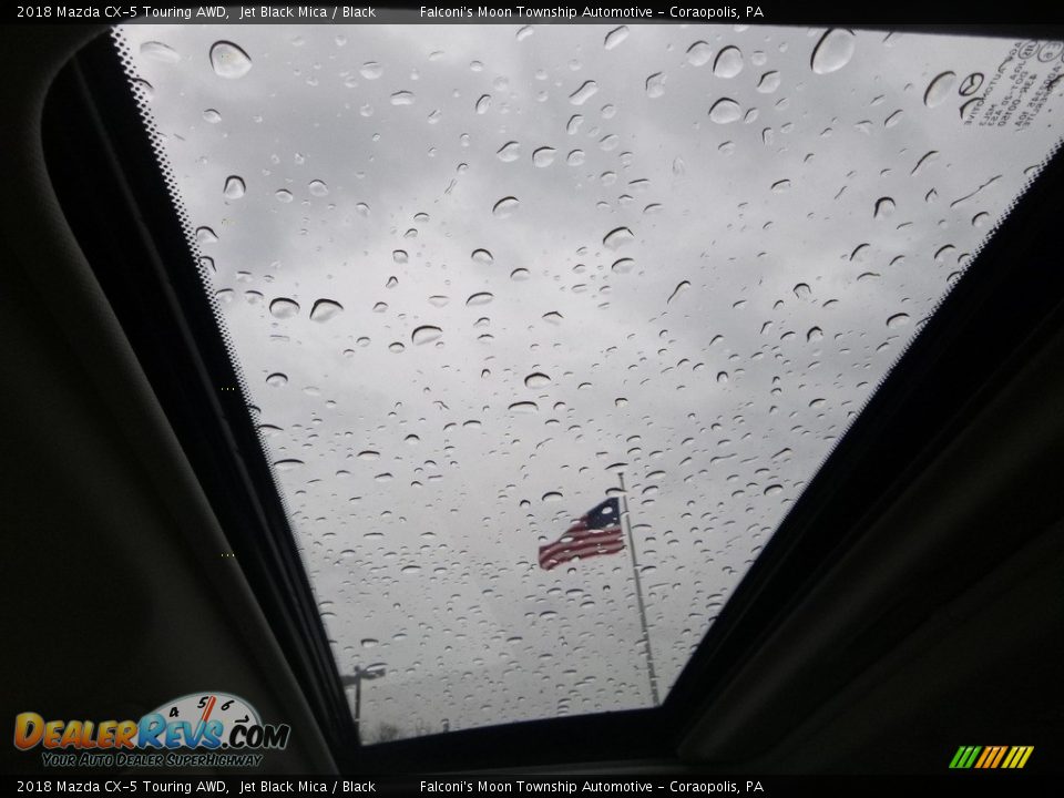 2018 Mazda CX-5 Touring AWD Jet Black Mica / Black Photo #13