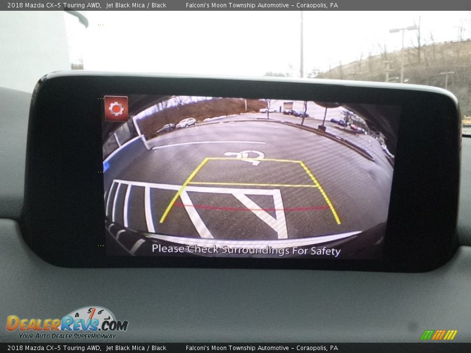 2018 Mazda CX-5 Touring AWD Jet Black Mica / Black Photo #15