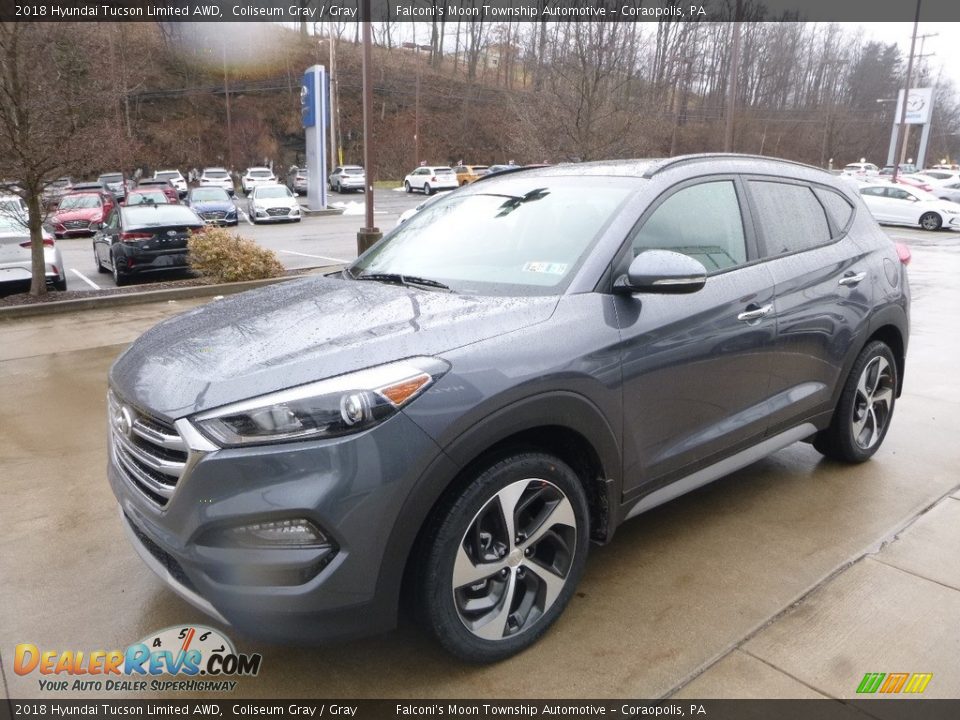 2018 Hyundai Tucson Limited AWD Coliseum Gray / Gray Photo #5