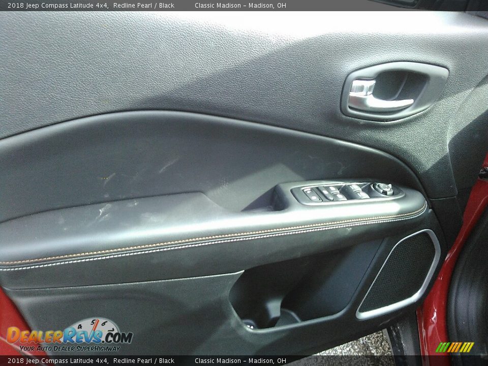 2018 Jeep Compass Latitude 4x4 Redline Pearl / Black Photo #3