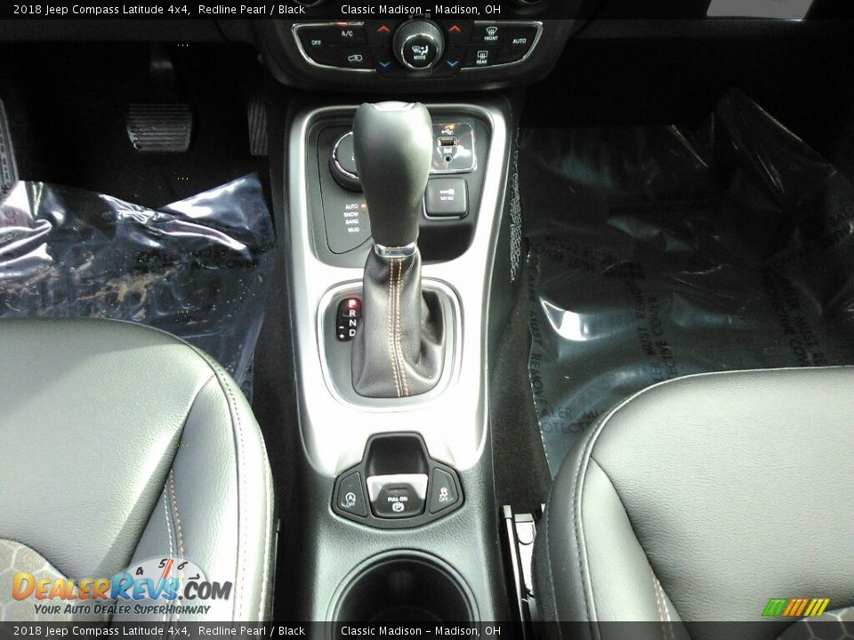 2018 Jeep Compass Latitude 4x4 Redline Pearl / Black Photo #7