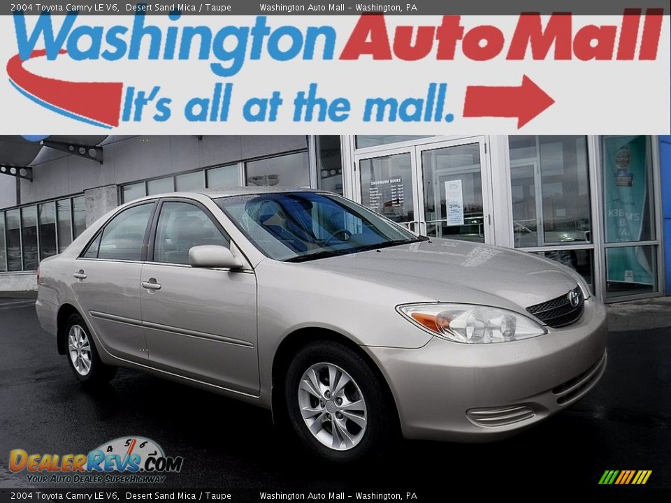 2004 Toyota Camry LE V6 Desert Sand Mica / Taupe Photo #1