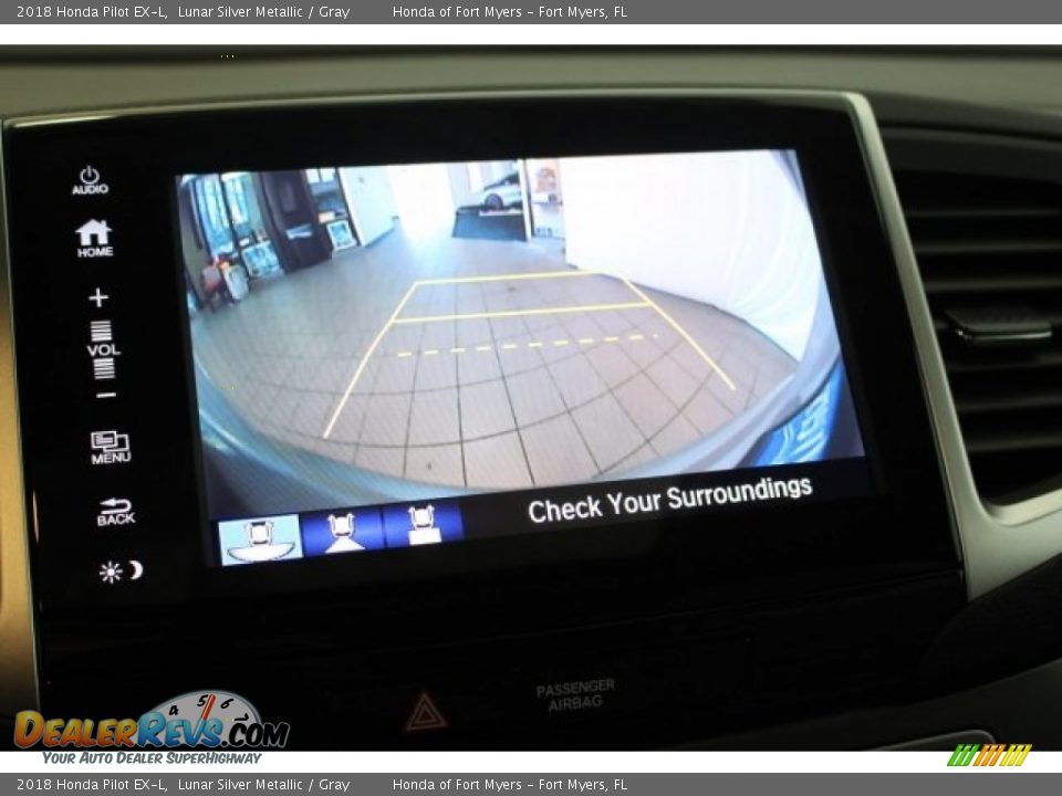 2018 Honda Pilot EX-L Lunar Silver Metallic / Gray Photo #26