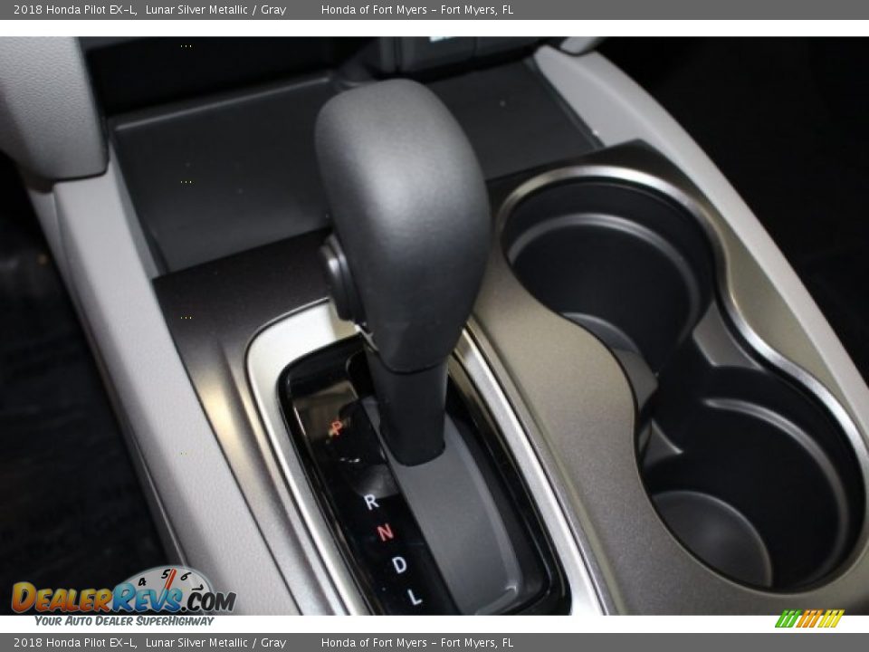 2018 Honda Pilot EX-L Lunar Silver Metallic / Gray Photo #31