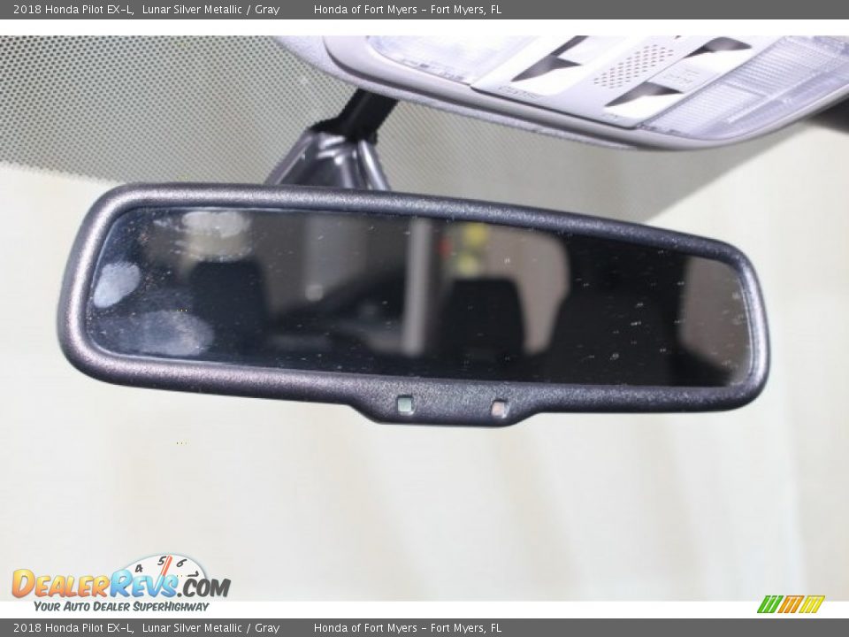 2018 Honda Pilot EX-L Lunar Silver Metallic / Gray Photo #33