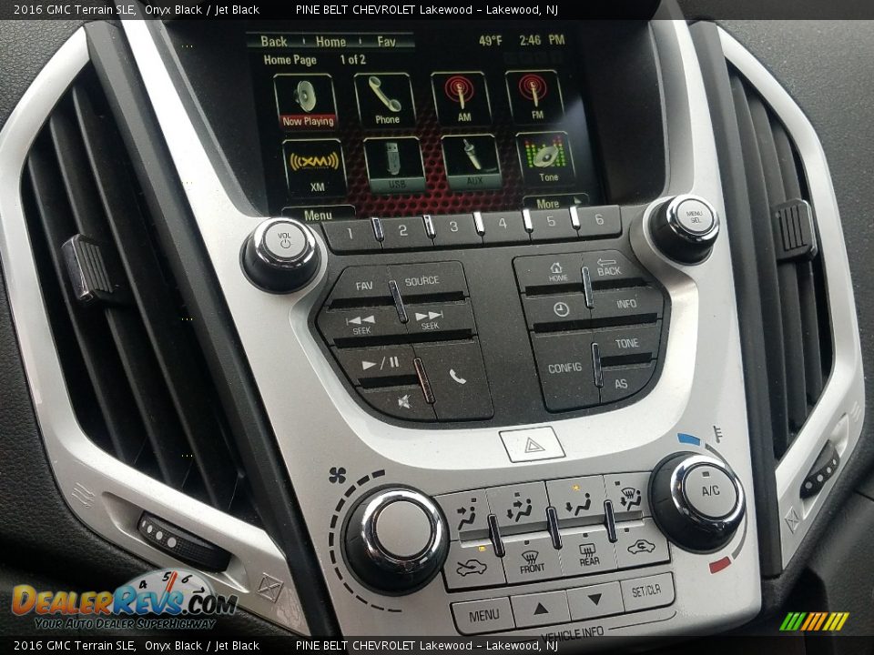 2016 GMC Terrain SLE Onyx Black / Jet Black Photo #4