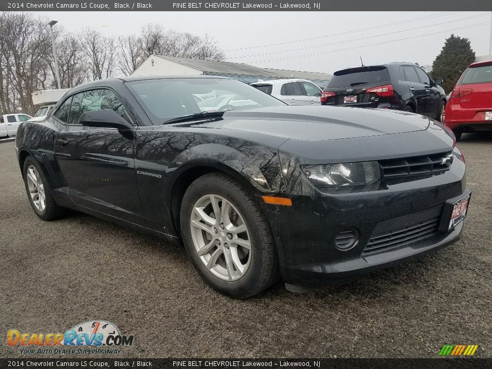 2014 Chevrolet Camaro LS Coupe Black / Black Photo #1