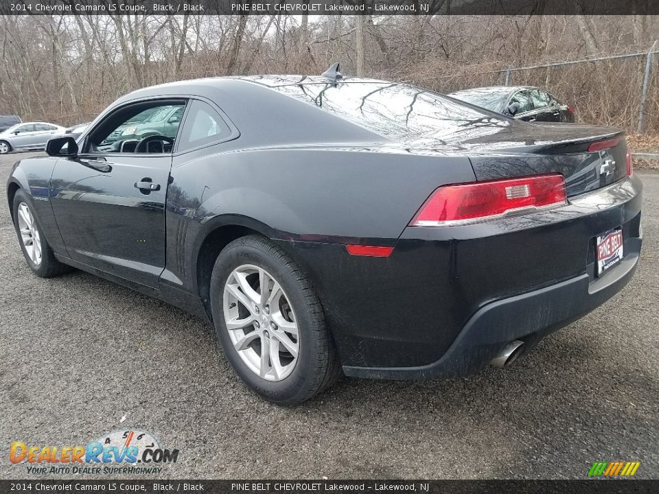 2014 Chevrolet Camaro LS Coupe Black / Black Photo #2