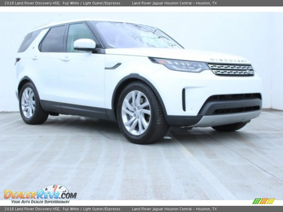 2018 Land Rover Discovery HSE Fuji White / Light Oyster/Espresso Photo #1