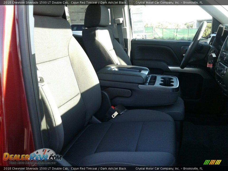 2018 Chevrolet Silverado 1500 LT Double Cab Cajun Red Tintcoat / Dark Ash/Jet Black Photo #12