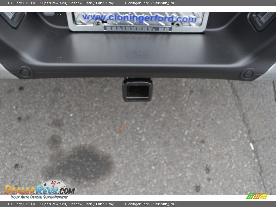 2018 Ford F150 XLT SuperCrew 4x4 Shadow Black / Earth Gray Photo #5