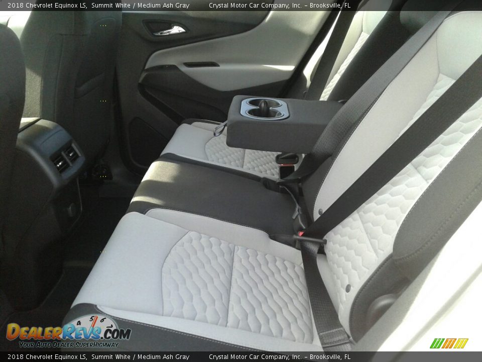 2018 Chevrolet Equinox LS Summit White / Medium Ash Gray Photo #10