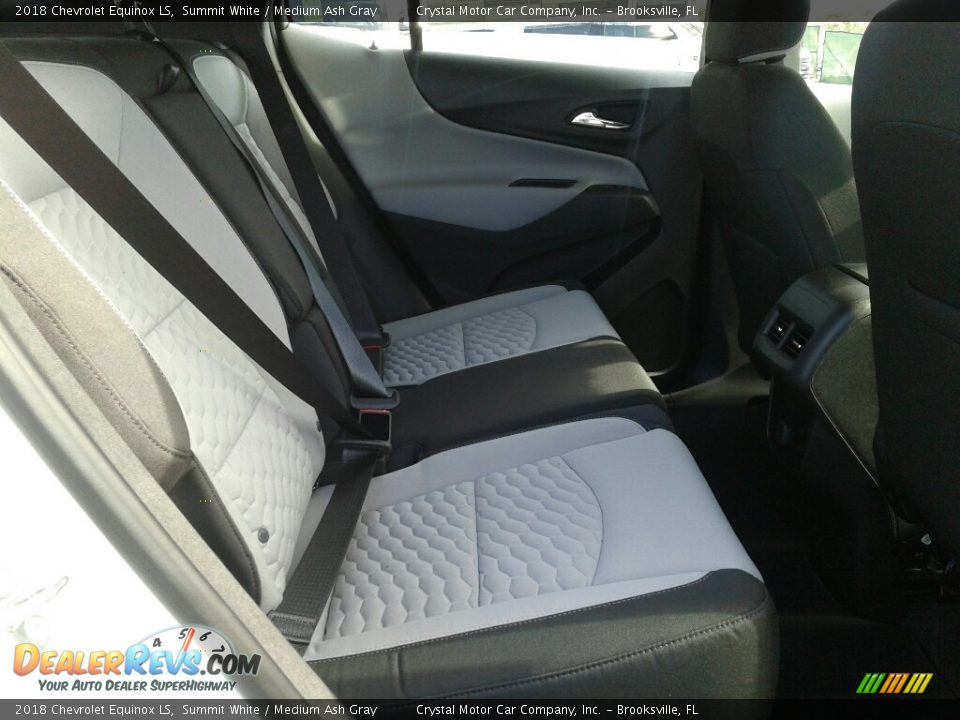 2018 Chevrolet Equinox LS Summit White / Medium Ash Gray Photo #11