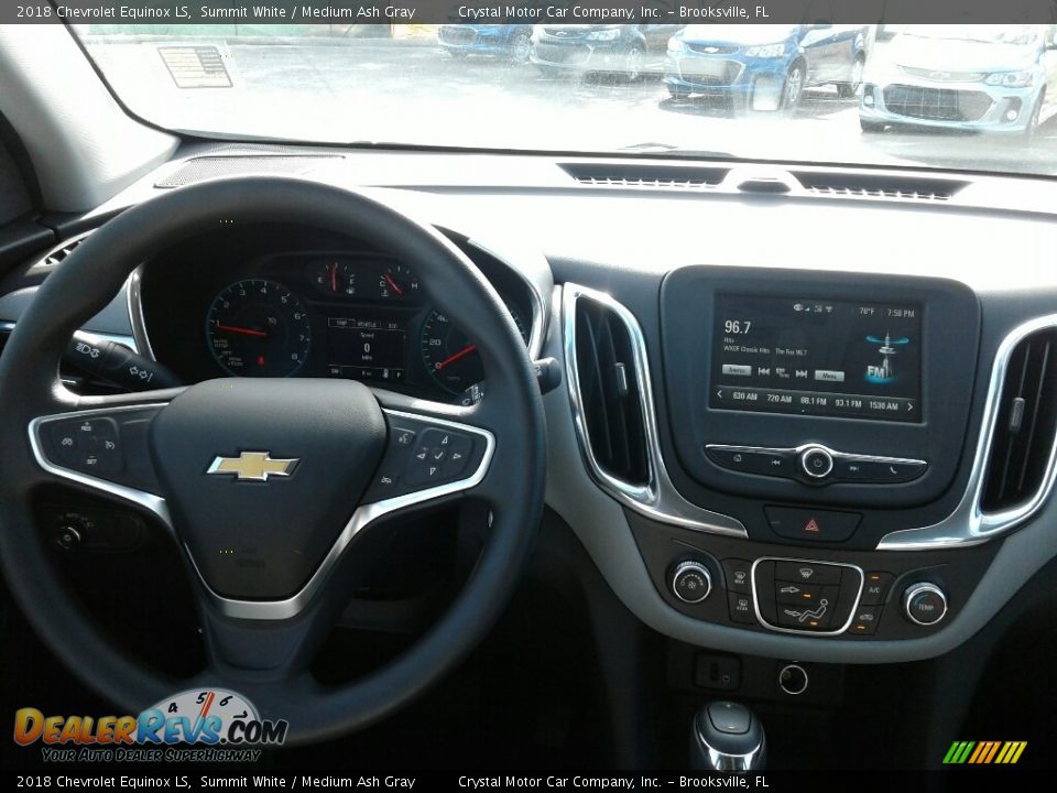 2018 Chevrolet Equinox LS Summit White / Medium Ash Gray Photo #13