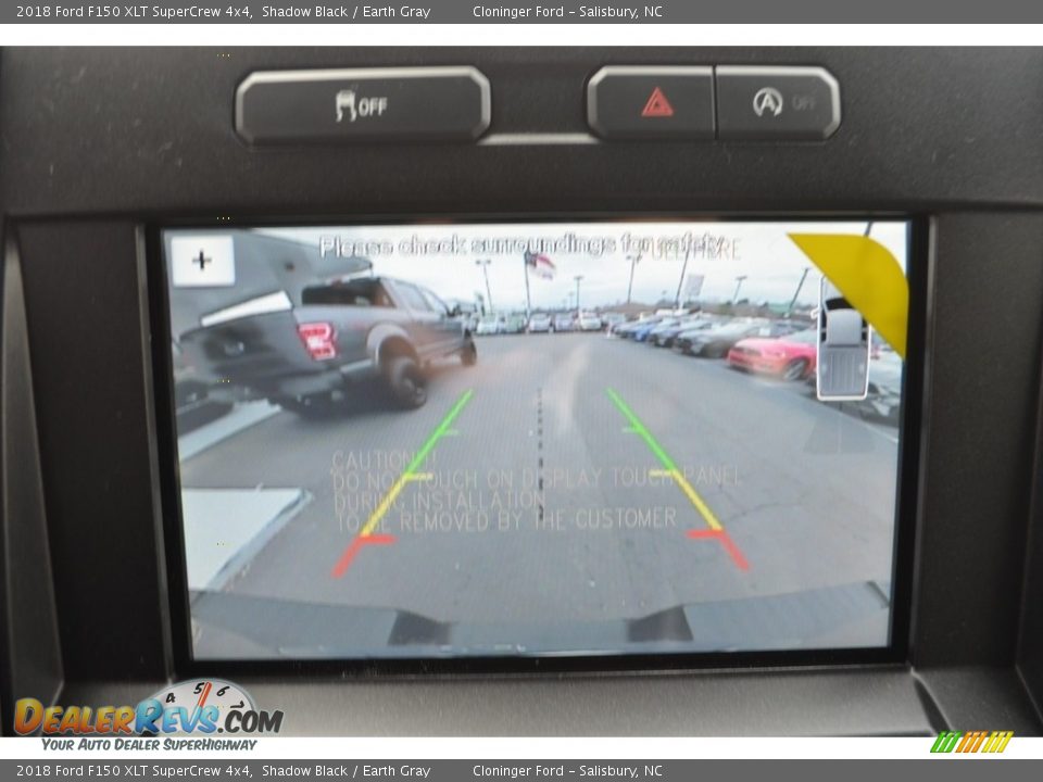 2018 Ford F150 XLT SuperCrew 4x4 Shadow Black / Earth Gray Photo #15