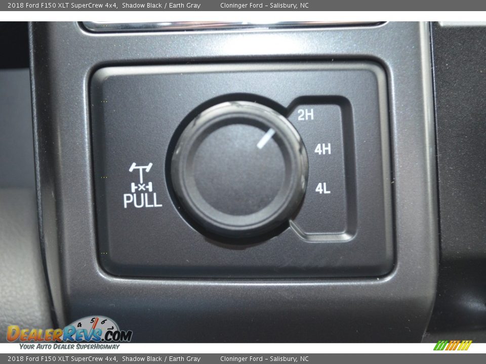 2018 Ford F150 XLT SuperCrew 4x4 Shadow Black / Earth Gray Photo #17