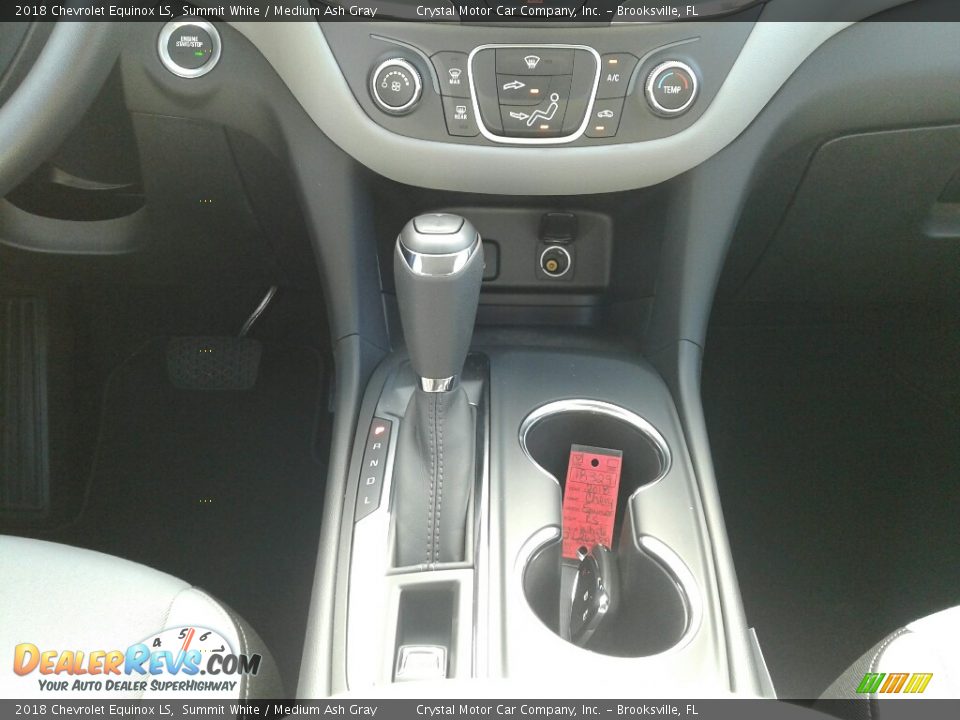 2018 Chevrolet Equinox LS Summit White / Medium Ash Gray Photo #16