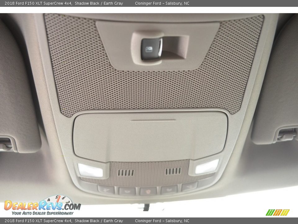 2018 Ford F150 XLT SuperCrew 4x4 Shadow Black / Earth Gray Photo #19