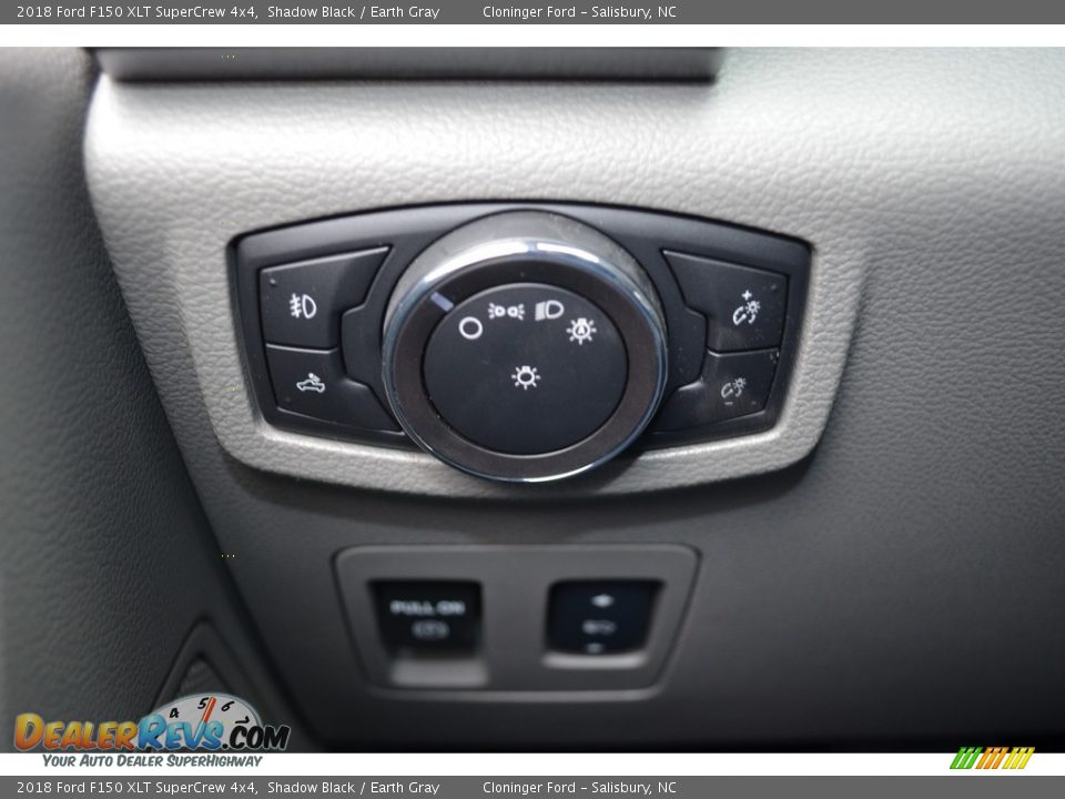 2018 Ford F150 XLT SuperCrew 4x4 Shadow Black / Earth Gray Photo #21