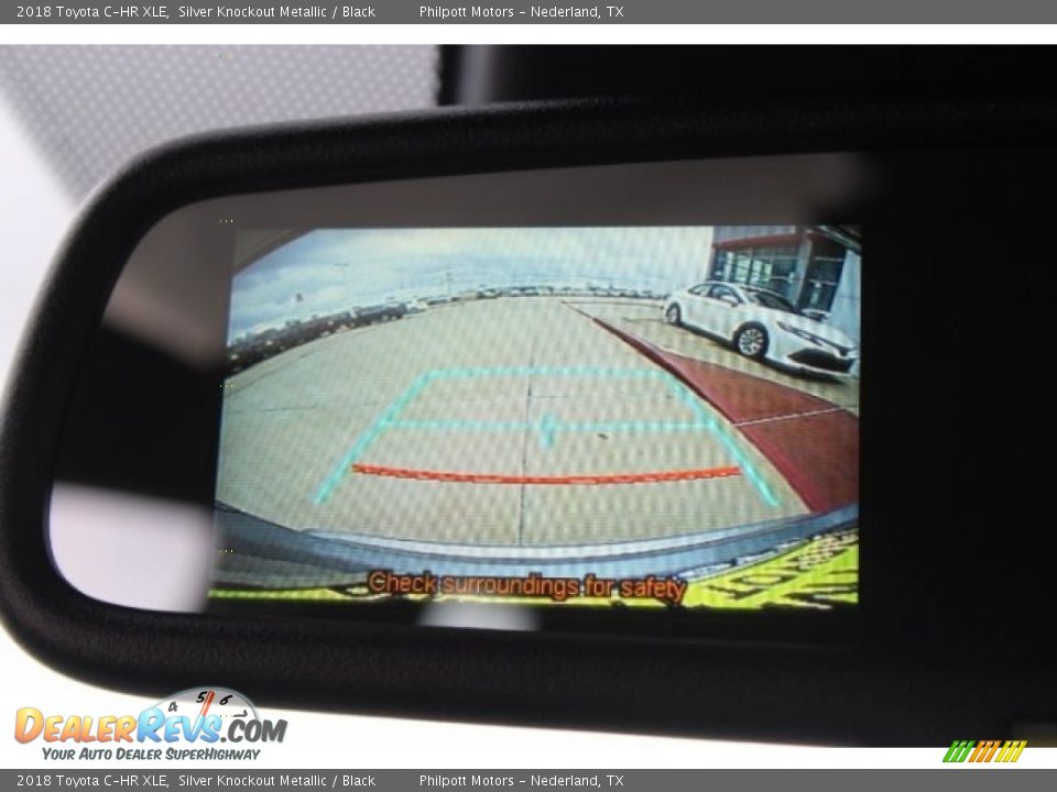 2018 Toyota C-HR XLE Silver Knockout Metallic / Black Photo #15