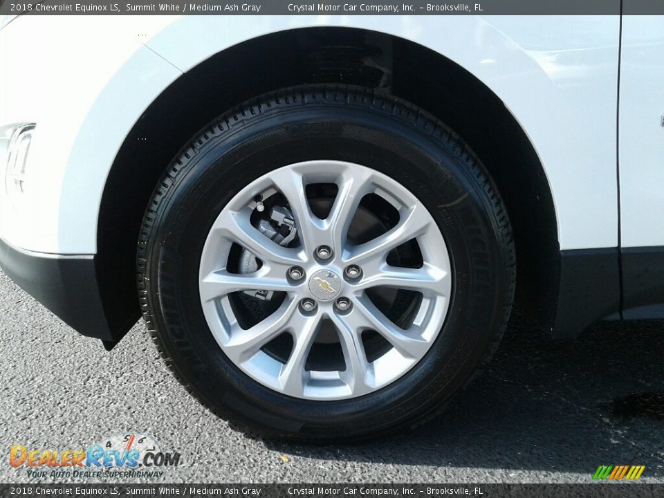 2018 Chevrolet Equinox LS Summit White / Medium Ash Gray Photo #20