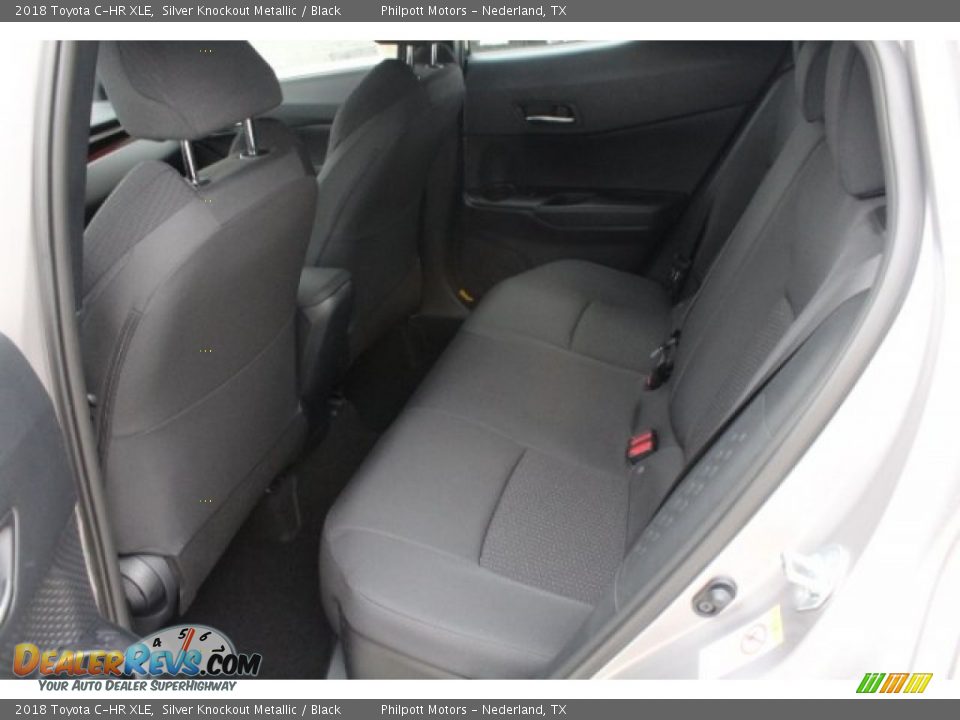 2018 Toyota C-HR XLE Silver Knockout Metallic / Black Photo #24