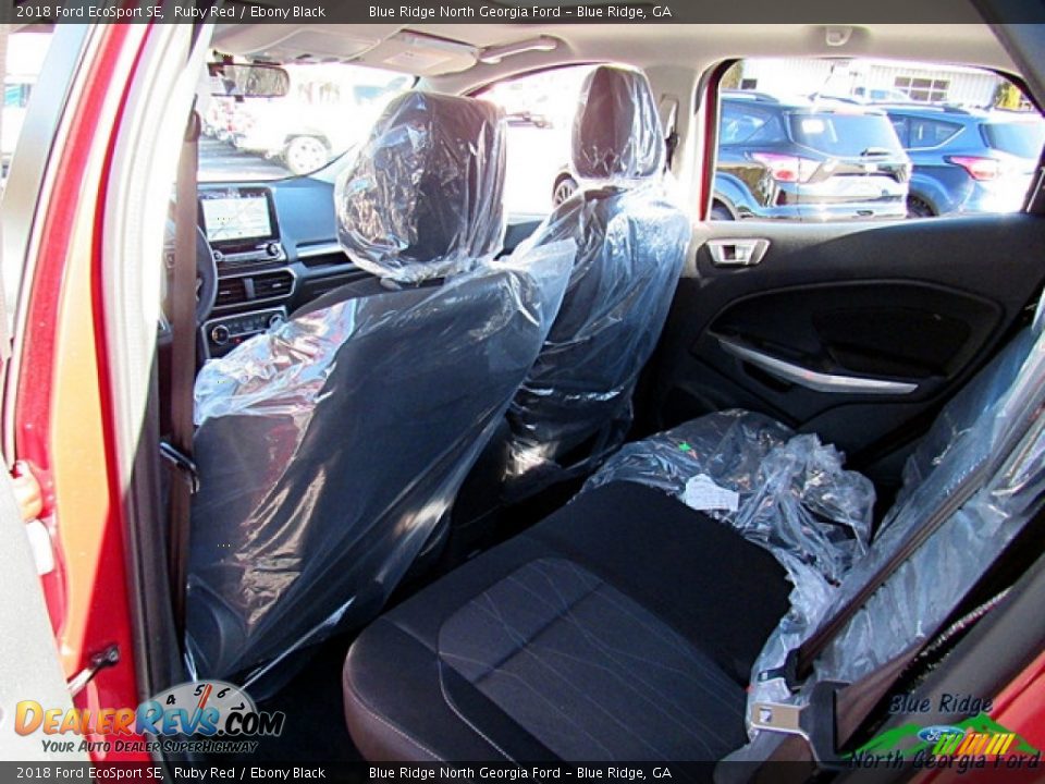 2018 Ford EcoSport SE Ruby Red / Ebony Black Photo #12