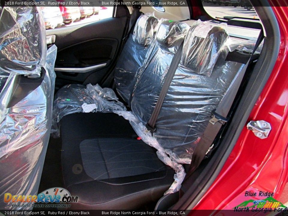 2018 Ford EcoSport SE Ruby Red / Ebony Black Photo #13