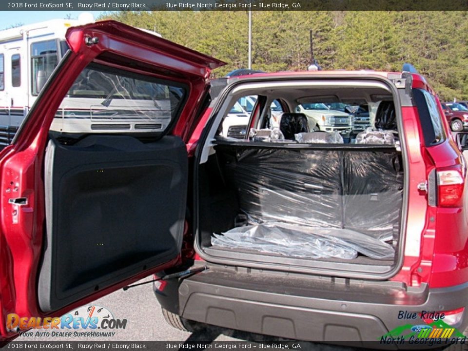 2018 Ford EcoSport SE Ruby Red / Ebony Black Photo #14