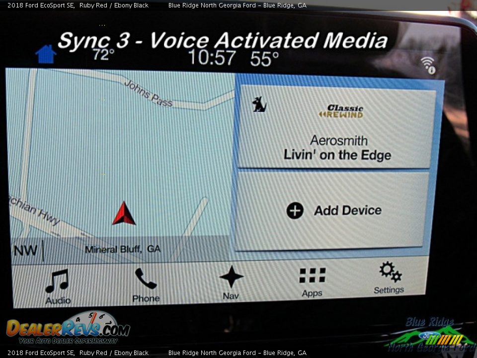 2018 Ford EcoSport SE Ruby Red / Ebony Black Photo #17