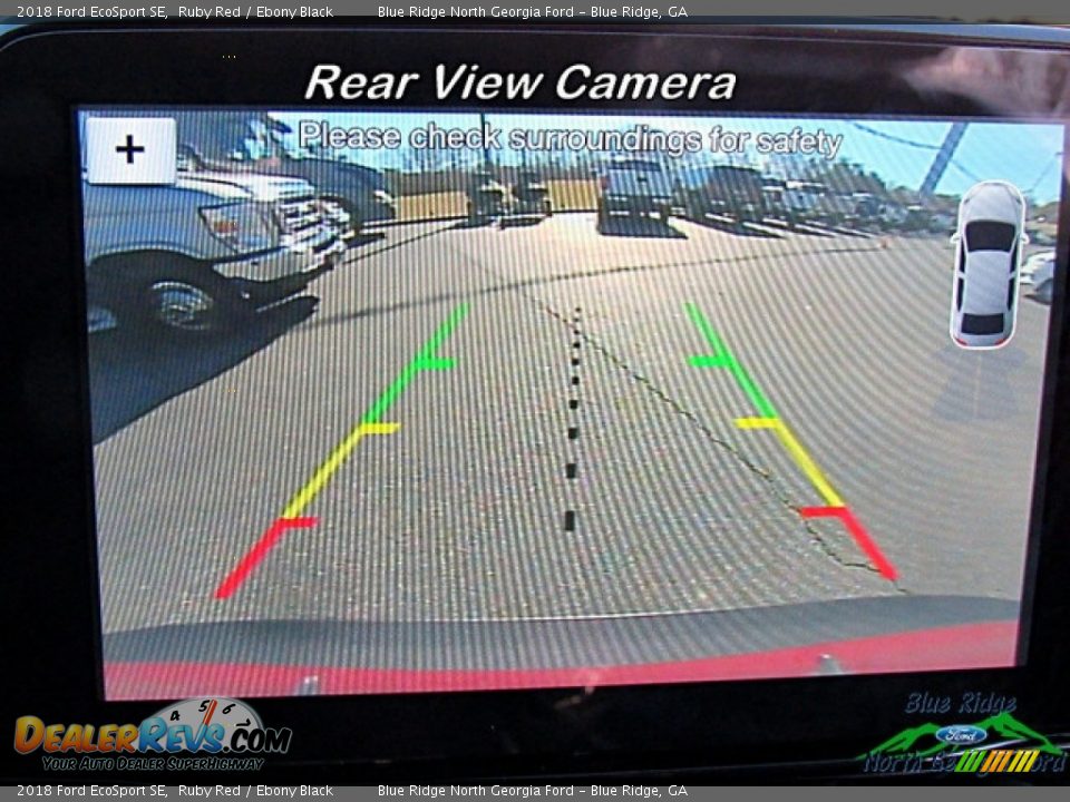 2018 Ford EcoSport SE Ruby Red / Ebony Black Photo #19